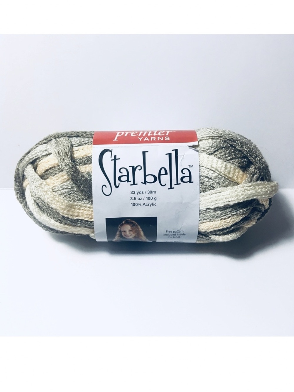 Premier Yarns Starbella Yarn Wheat Fields Color 13 Lot S1924 2012-03 Ombre 33yds